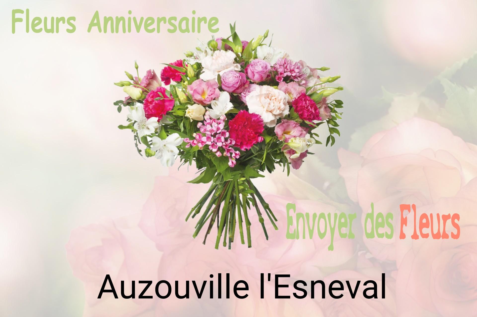 Bouquet de fleurs d’anniversaire livré à Auzouville-l'Esneval