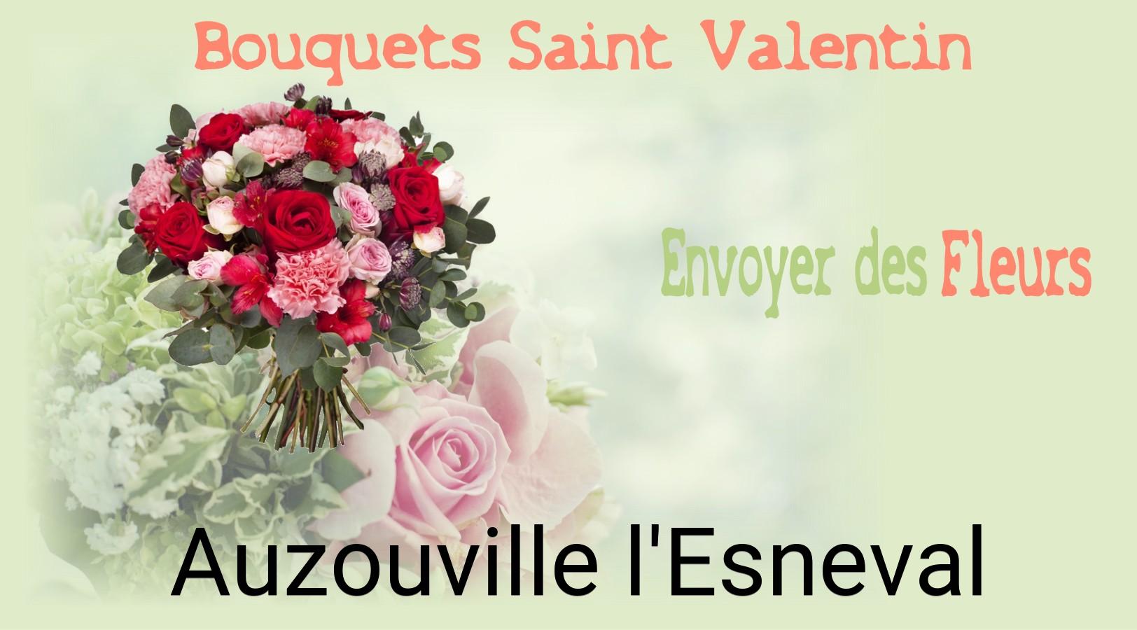 Roses de Saint-Valentin livrées à Auzouville-l'Esneval